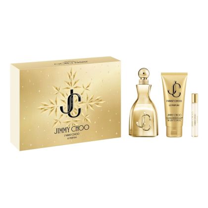 Jimmy Choo Парфюм I Want Choo Le, 100 ml, в комплект с парфюм 7.5 ml и лосион за тяло 100 ml, дамски