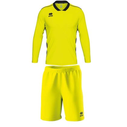 Вратарски екип Errea Jerzy, детски, размер XS, 146-156 cm, неоновожълт