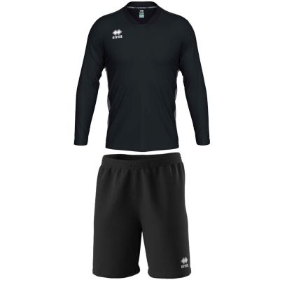 Вратарски екип Errea Jerzy, унисекс, размер M, черен