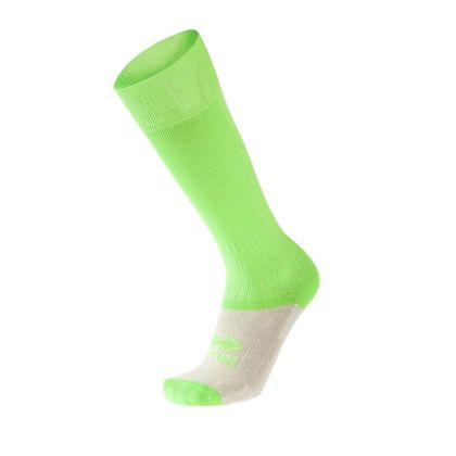Футболни чорапи Errea, размер 35-38, неоновозелени