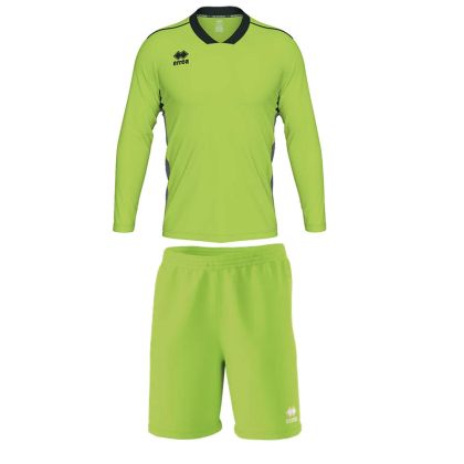 Вратарски екип Errea Jerzy, унисекс, размер S, неоновозелен