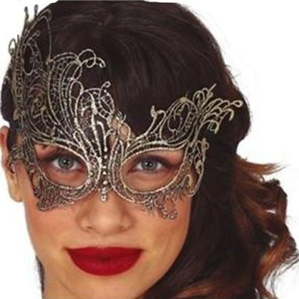 Маска, златиста