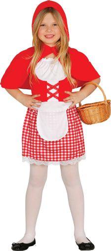Костюм на Червената шапчица, за 10-12 годишни деца