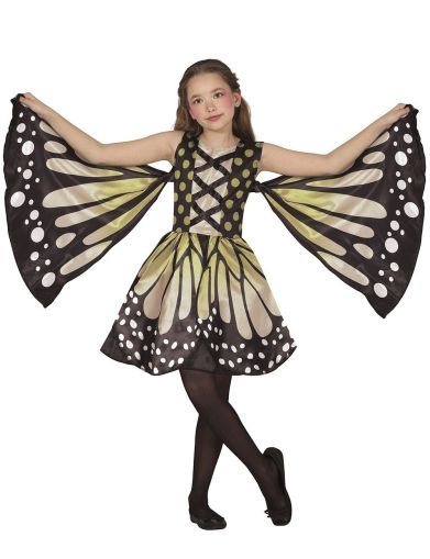 Костюм на Пеперуда, за 10-12 годишни деца, жълт