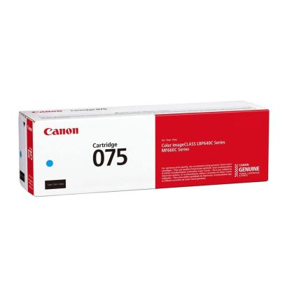 Оригинална тонер касета Canon CRG-075, MF664/667, 1300 страници/5%, Cyan