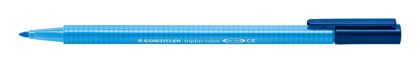 Флумастри Staedtler 323, триъгълни, светло син
