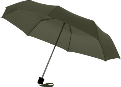Чадър 21.5", сгъваем, тзелен