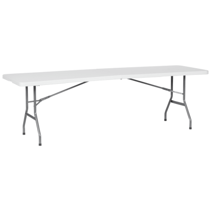 Сгъваемa кетъринг маса Carmen 9942 - бяла