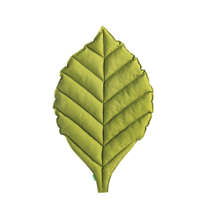 Детска възглавница MY HOUSE листо - светлозелена