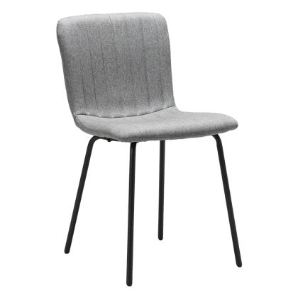 Трапезен стол CLUN - светлосив