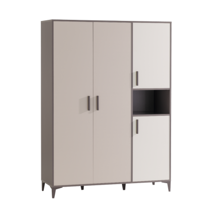 Трикрилен детски гардероб RIGA