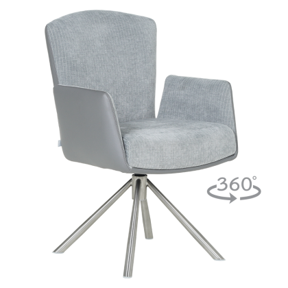 Трапезен стол SINDI - светлосив