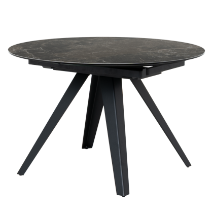 Разтегателна трапезна маса BOLKOW - кафява