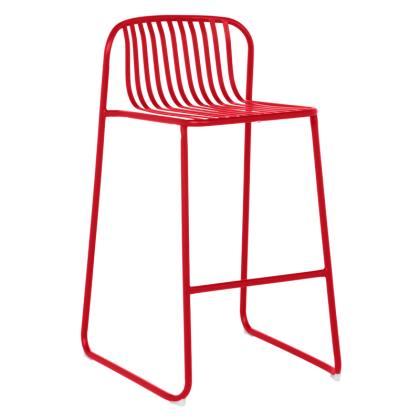 Кетъринг бар стол KISI - червен