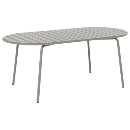 Метална градинска маса TARABA - капучино