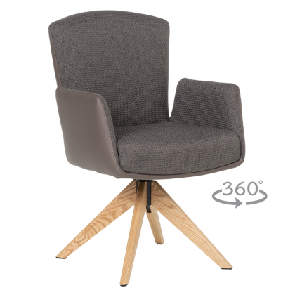 Трапезен стол SINDI W - капучино