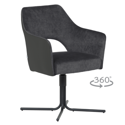 Трапезен стол PARNU - антрацит N