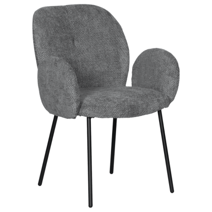 Трапезен стол OLIVER - сив 68