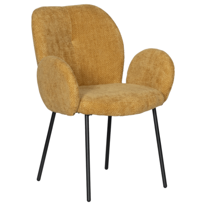 Трапезен стол OLIVER - златен 68