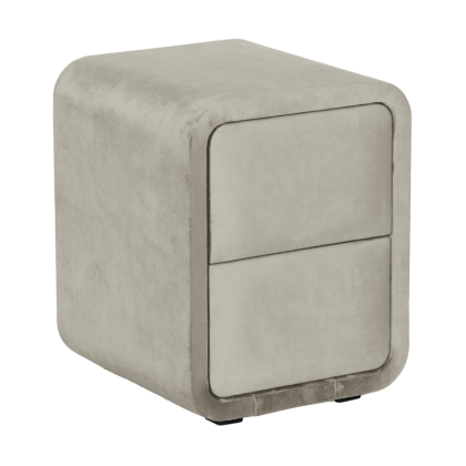 Нощно шкафче за спалня FALLONE - бежов 02