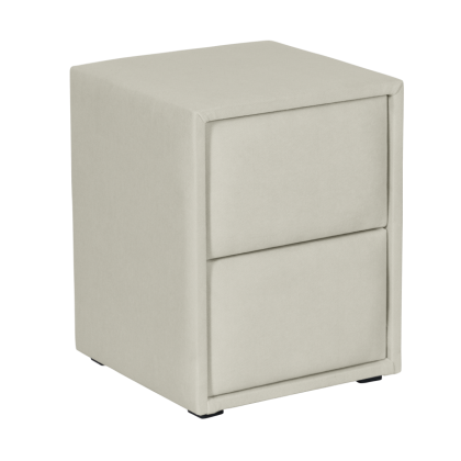 Нощно шкафче за спалня SIESTA - крем 01