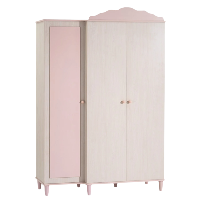 Трикрилен детски гардероб POLLINA