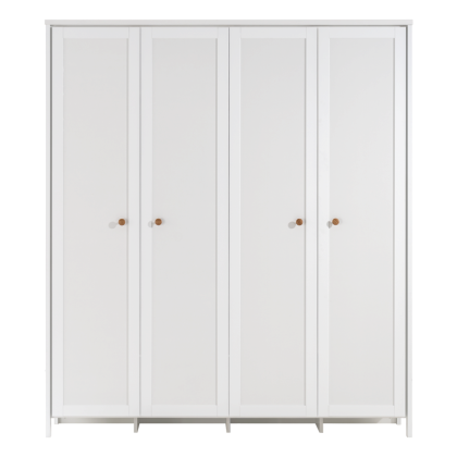 Четирикрилен детски гардероб OSLO