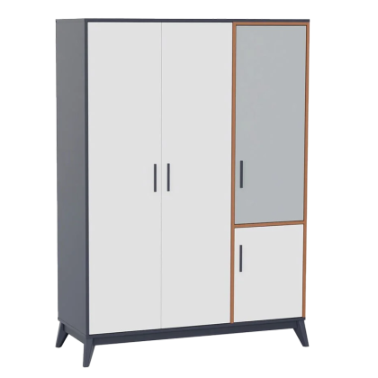 Трикрилен гардероб BREDA