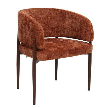 Трапезен стол RIMAR - оранжев 52 WAL