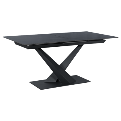 Разтегателна трапезна маса TINACO - черна