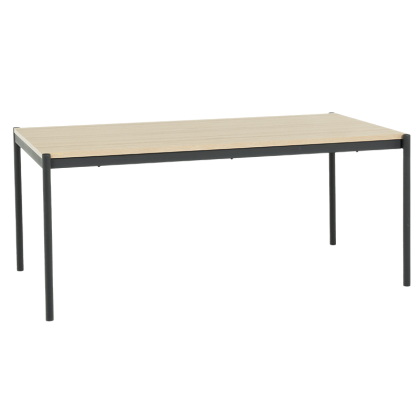 Трапезна маса KIRUNA - бук / черно