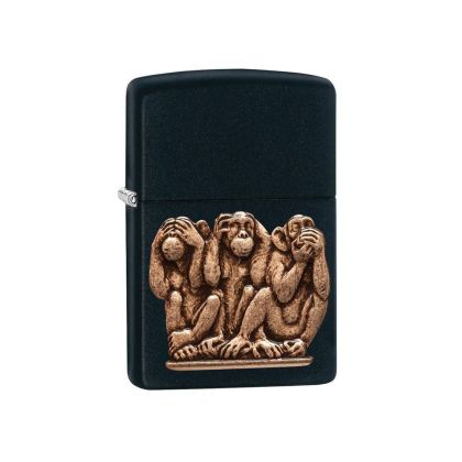 Zippo Запалка 29409 - Three monkeys