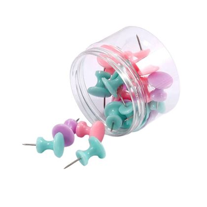 Foska Пинчета, 27 mm, 20 броя, пастелни, в кутия