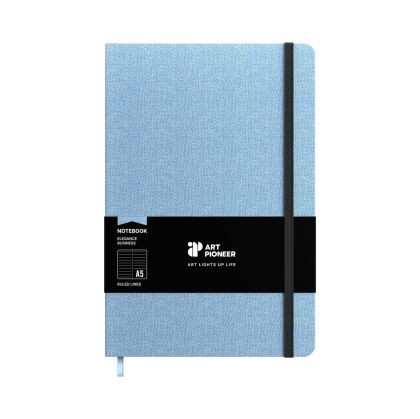 Art Pioneer Бележник Business, A5, твърда корица, 96 листа, син