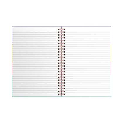 Art Pioneer Тетрадка Bear, A5, широки редове, твърда корица, със спирала, 80 листа