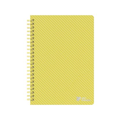 Art Pioneer Тетрадка College, A5, жълт офсет, със спирала, 80 листа, жълта
