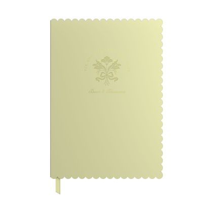 Art Pioneer Тетрадка Bows & Blossoms, A5, твърда корица, 96 листа, жълта