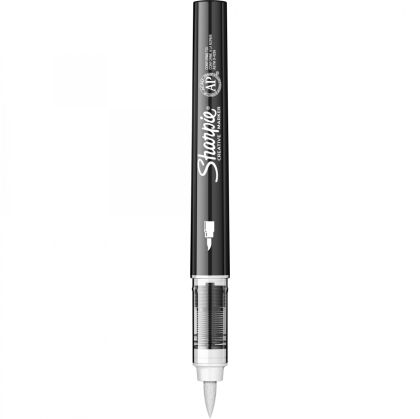 Маркер Sharpie Acrylic Brush, БЯЛ