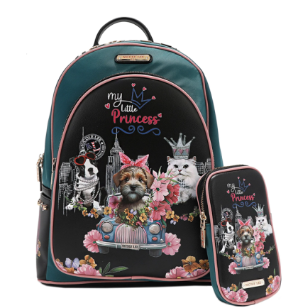 Раница Nicole Lee, 33x42x18 cm, Family yearbook