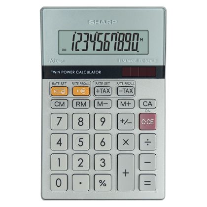Настолен калкулатор Sharp EL331ERB, 10 разряда