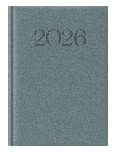 Календар-бележник Castelli Biella 894 A5, 2026,тюркоаз