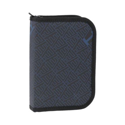 Несесер Statovac Decker, с един цип, пълен, черен