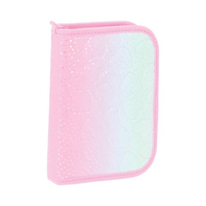 Несесер Statovac Decker, с един цип, пълен, розов