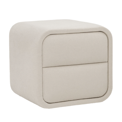 Нощно шкафче за спалня BUMBY - бял 1