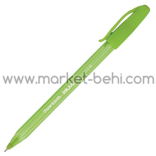 Химикалка Papermate InkJoy 100 CAP Светлозелен
