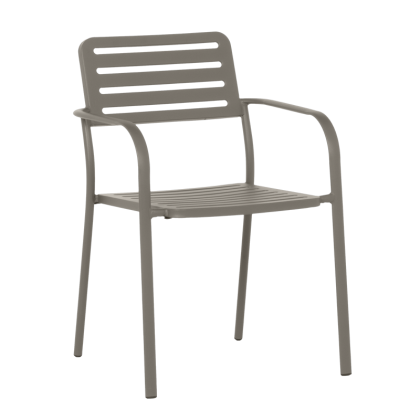 Метален градински стол WASE - капучино