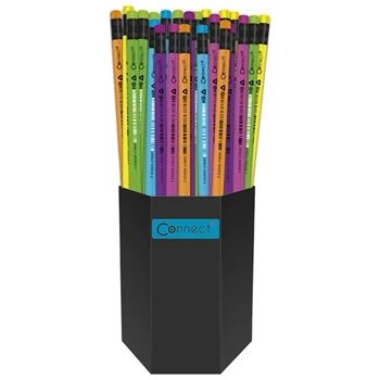 Молив HB Connect с гума Неон