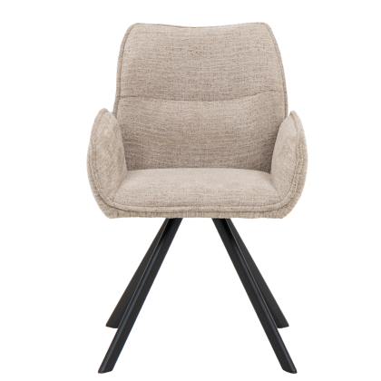 Трапезен стол ULSAN - бежов L64