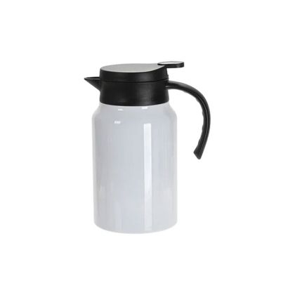 BESTSUB Термокана, с дръжка и капак, 1.5 L, бяло-черна