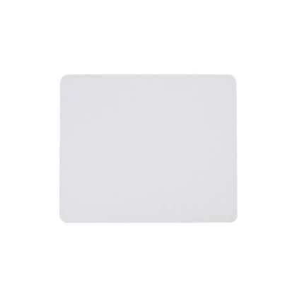 BESTSUB Пад за мишка, 23.5 х 19.5 cm, дебелина 3 mm, бял